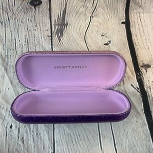 Hard Candy Hard Purple 2 toned sparkly Glasses Case